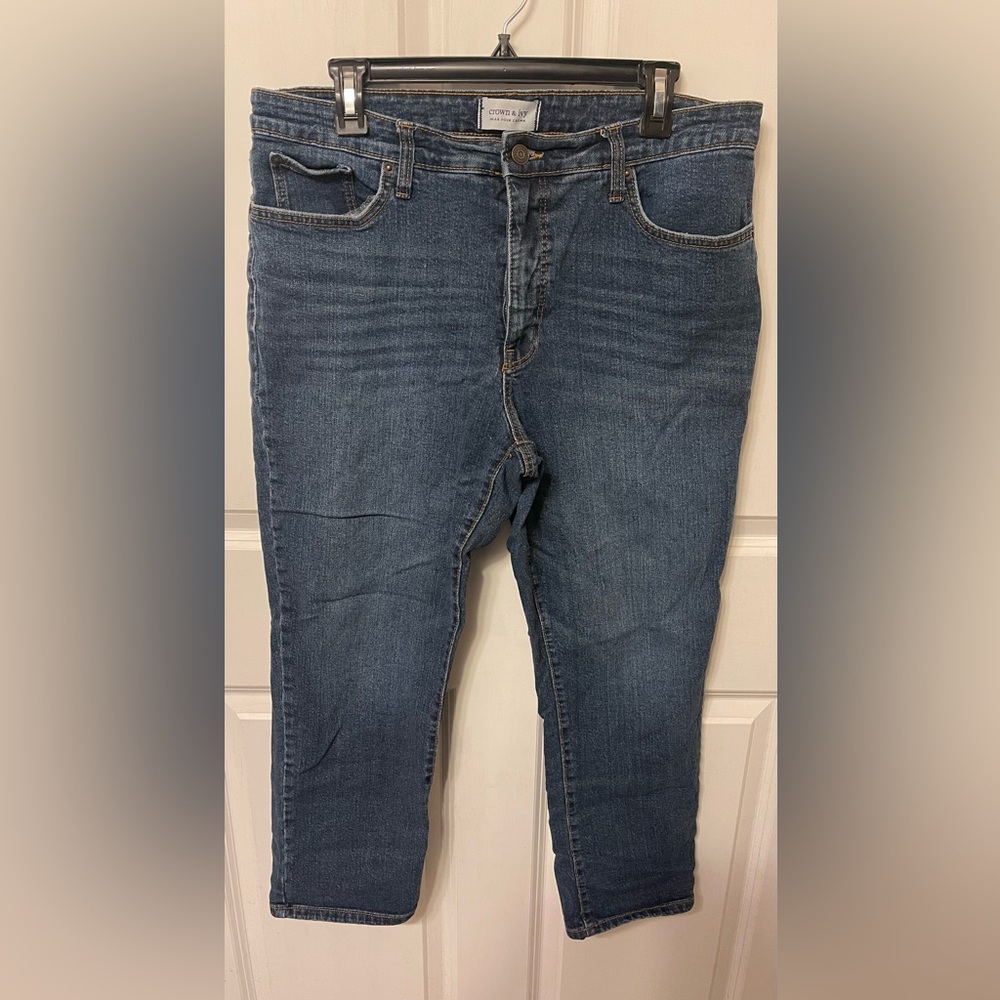 Crown & Ivy High Rise Vintage Straight
